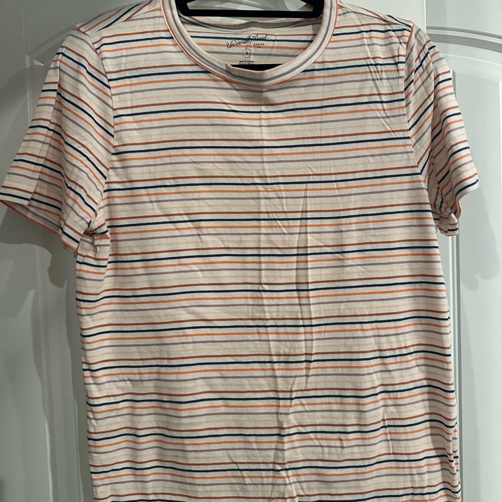 Universal Thread (Target) Multicolor Striped Tee - Size M
